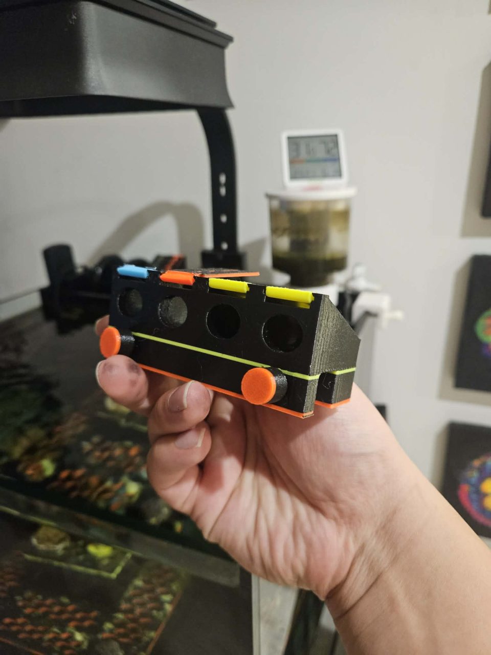 Kẹp dosing 4 đầu in 3d - ảnh 2